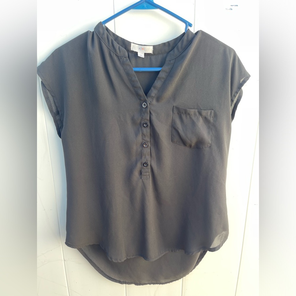 Small black blouse
